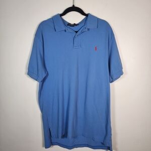 Polo by Ralph Lauren Men's Blue Polo Shirt